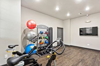 Club-quality fitness center